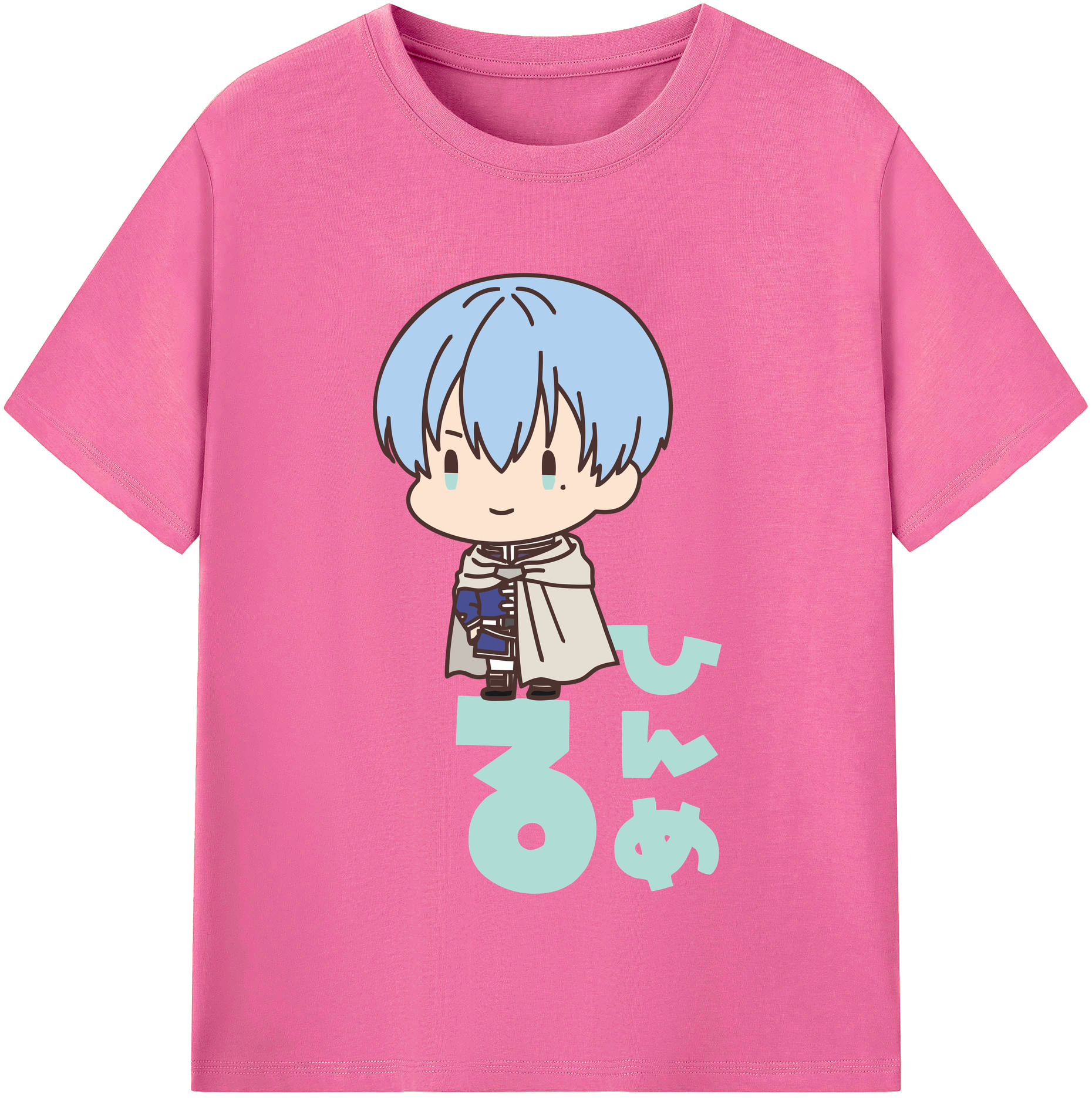 （画像用） 葬送のフリーレン Frieren レディースカジュアルプリントTシャツ（綿100％）